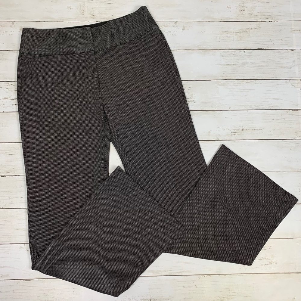 Express Editor Gray Mid Rise Slack Dress Pants - Picture 2 of 11
